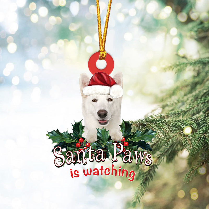German Shepherd 3 Christmas Car Ornament