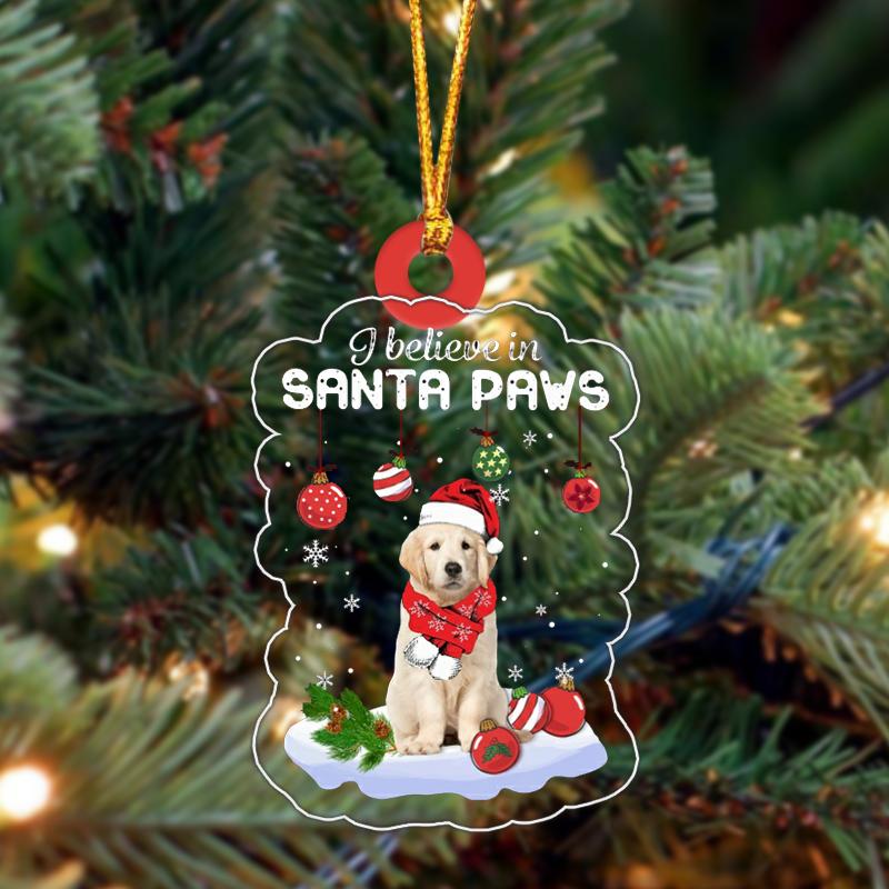 Golden-Retriever Christmas Ornament