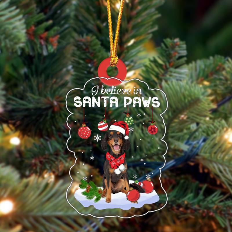 Gordon-Setter Christmas Ornament
