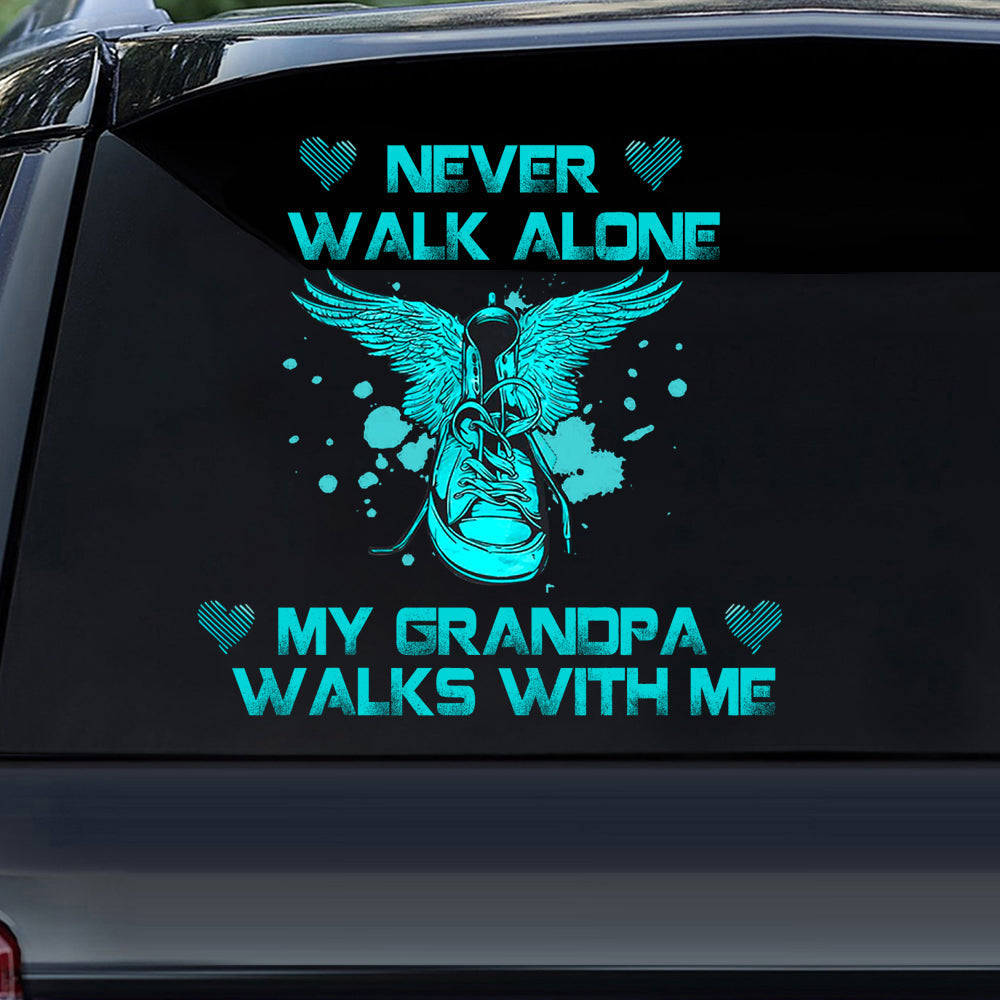 Family Never Walk Alone Memorial Decal