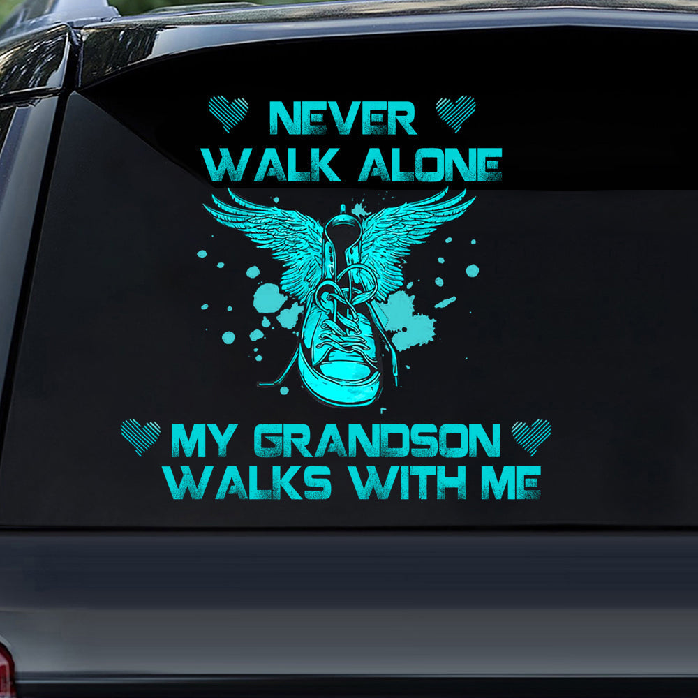 Family Never Walk Alone Memorial Decal