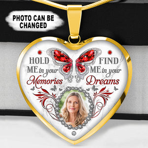 Hold Me In Your Memories Personalized Necklace