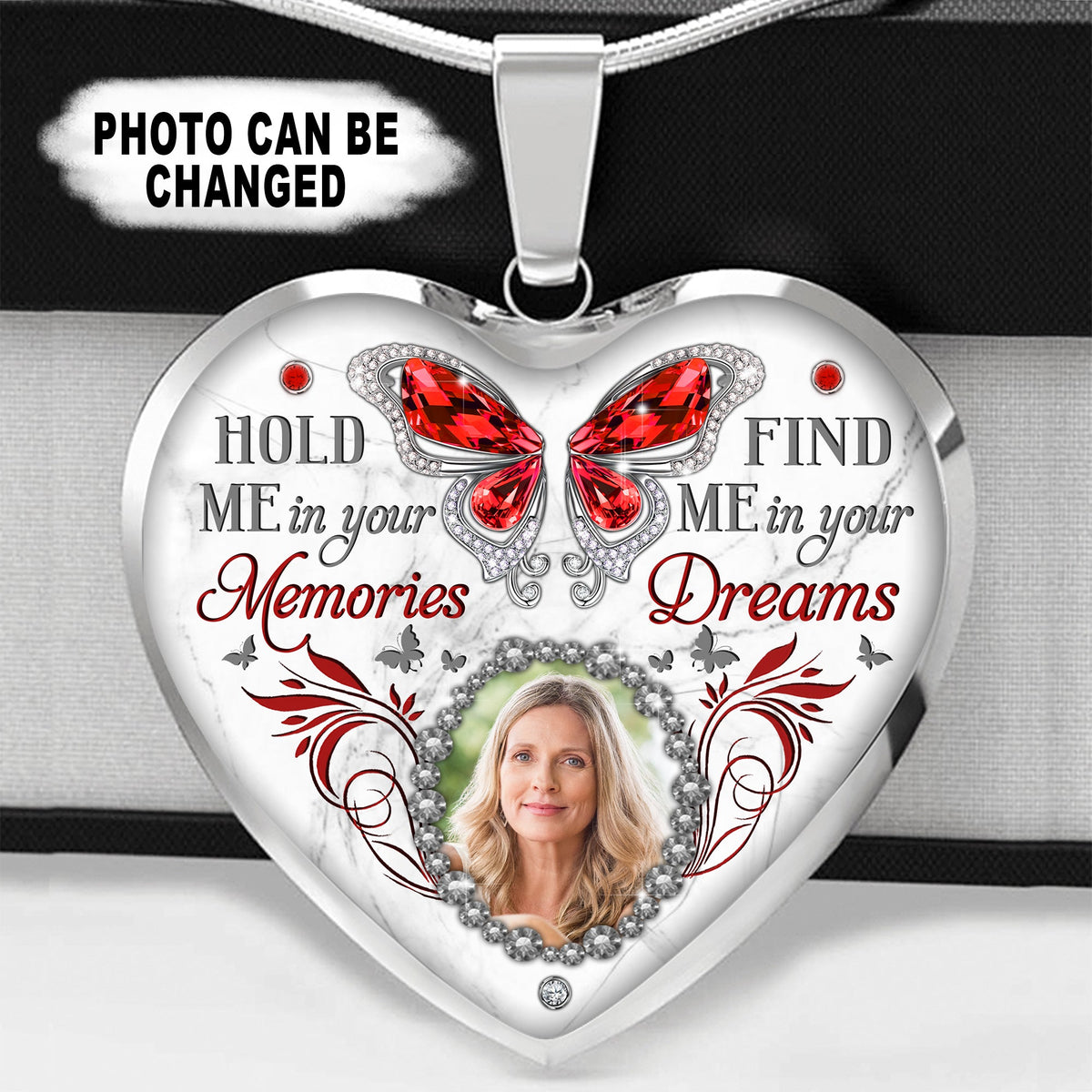 Hold Me In Your Memories Personalized Necklace