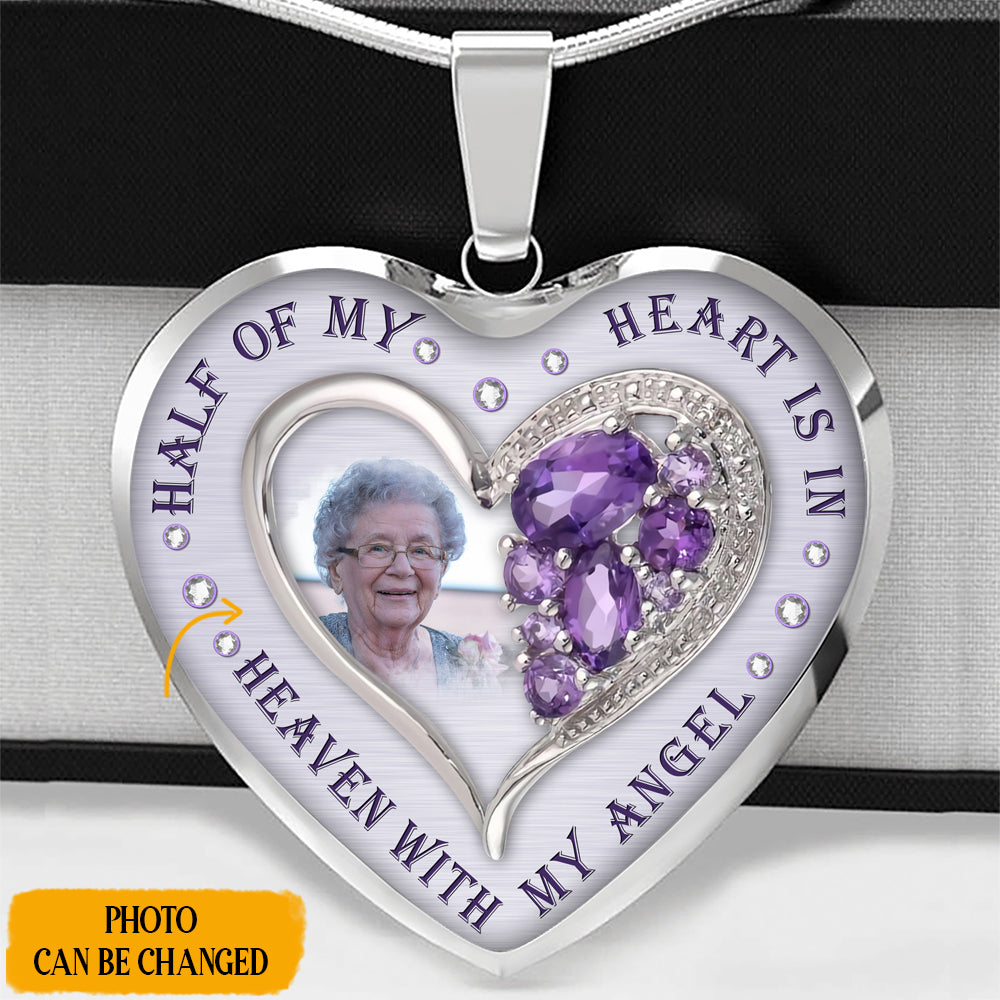 Half Of My Heart Personalized Necklace