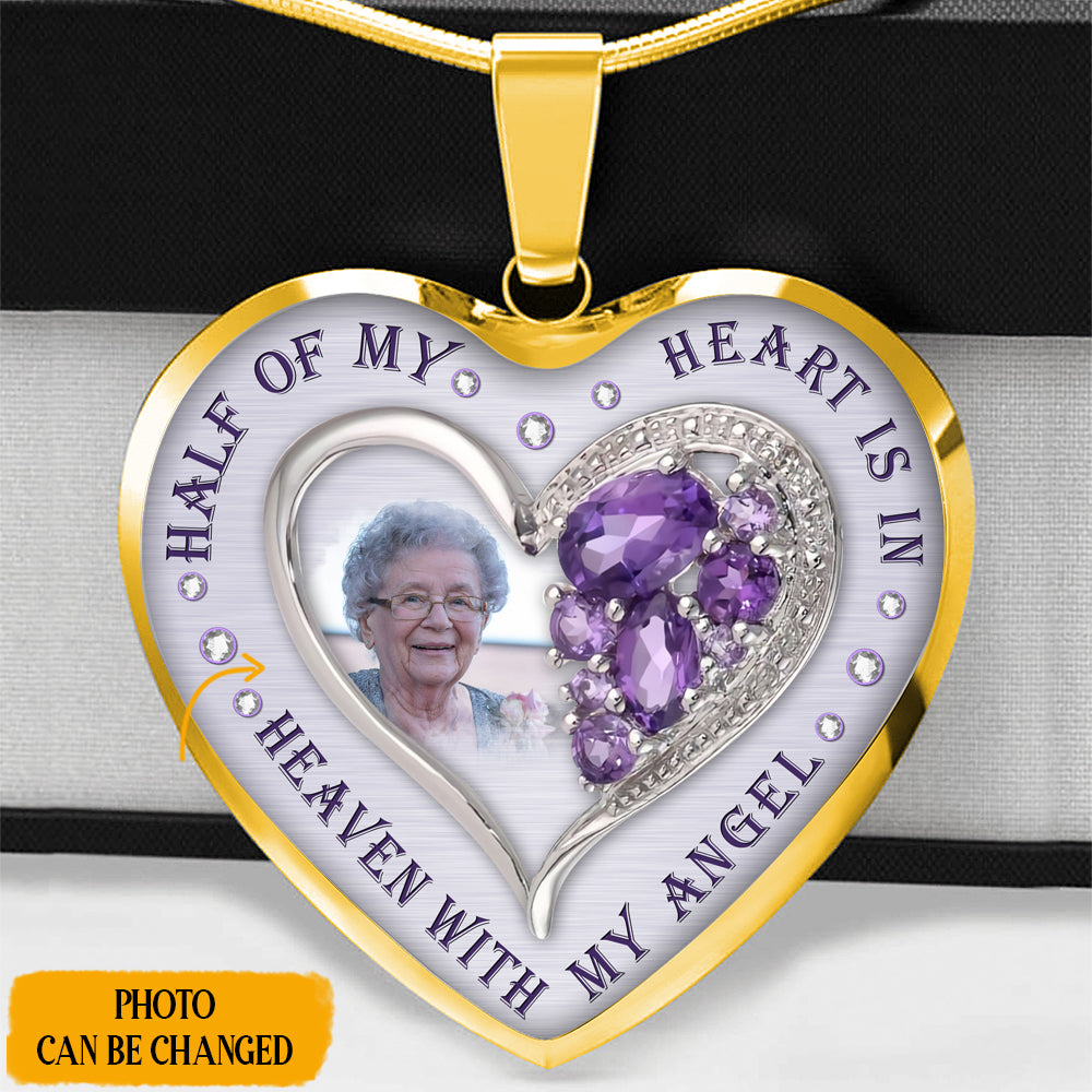 Half Of My Heart Personalized Necklace
