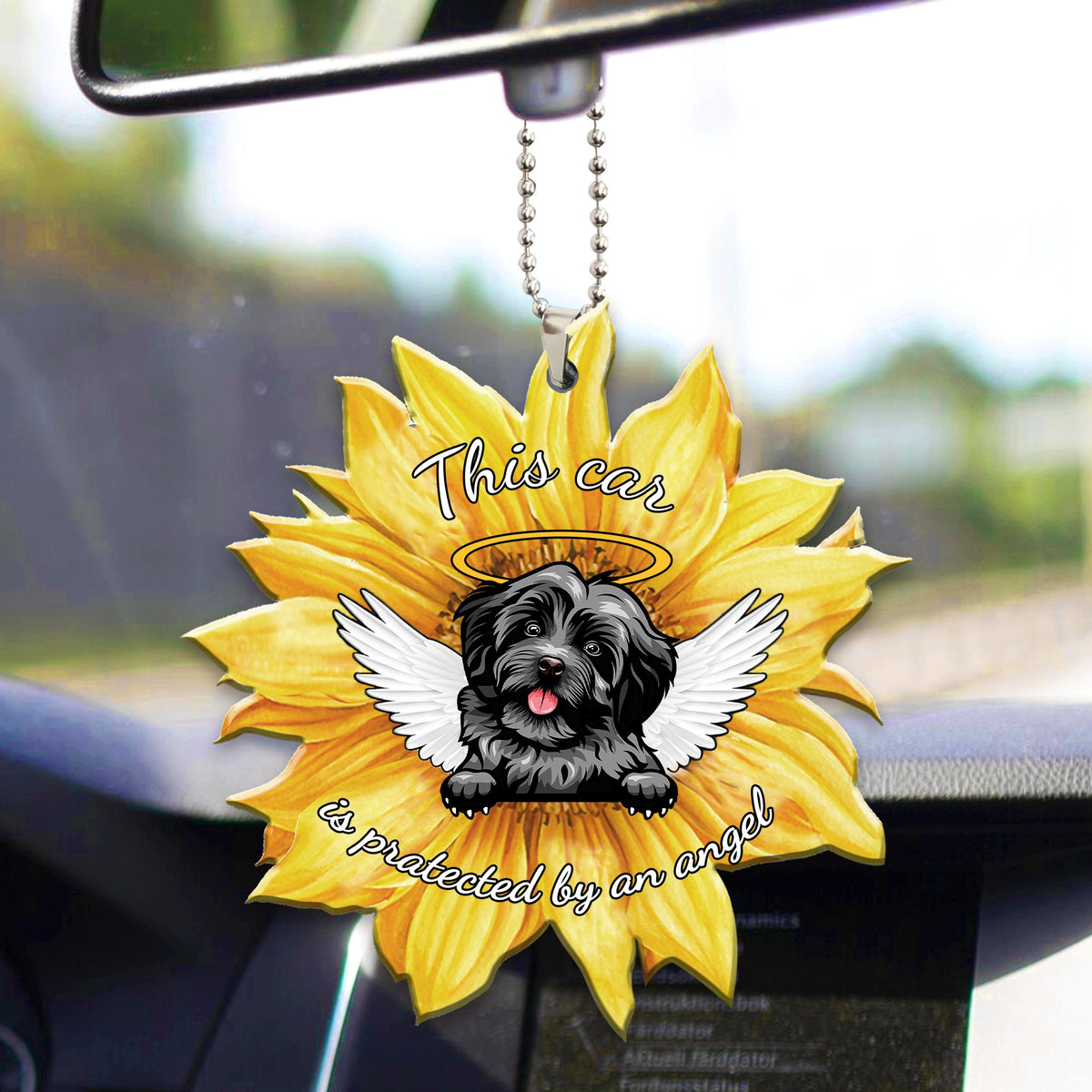 Havanese3 Car ornament
