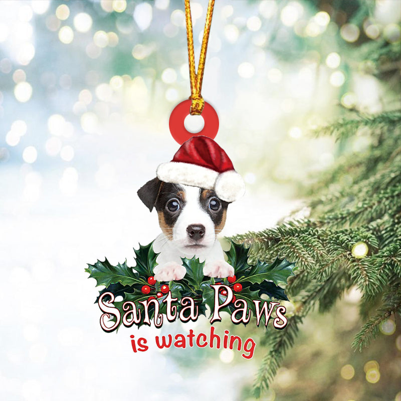 Jack Russell Terrier 1 Christmas Car Ornament