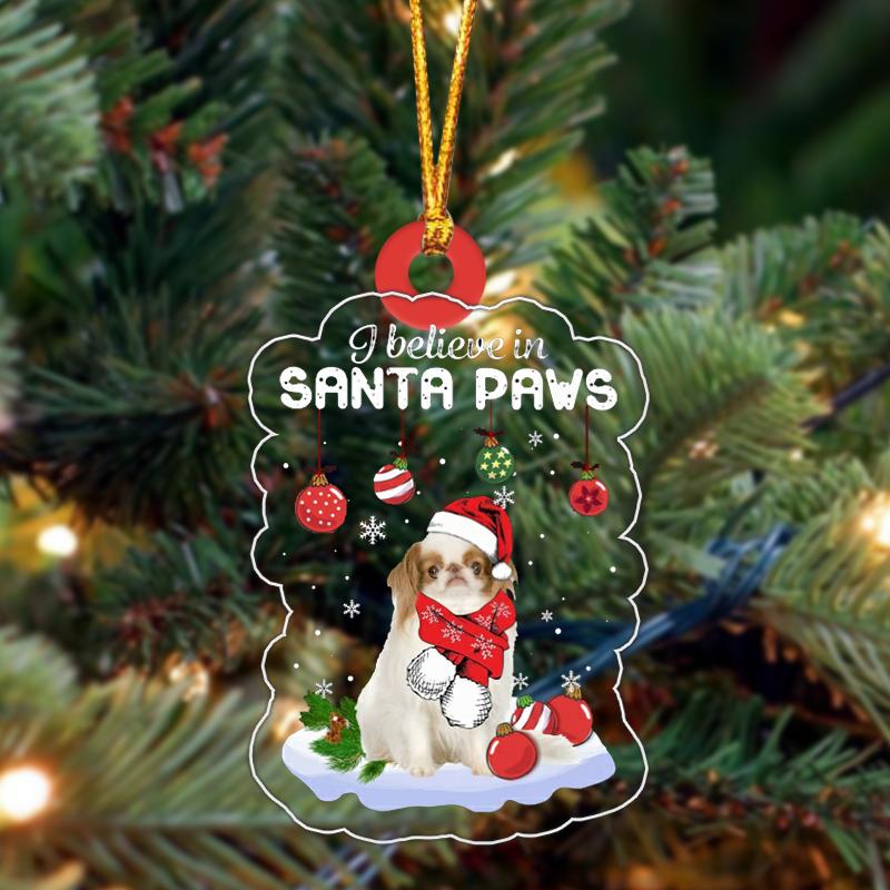 Japanese-Chin-2 Christmas Ornament