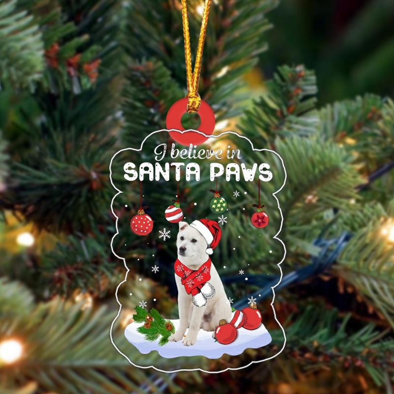 Jindo Christmas Ornament