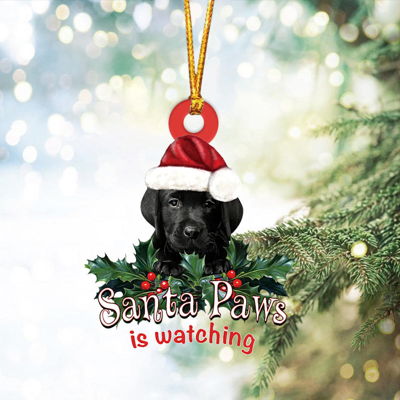 Labrador 1Christmas Car Ornament