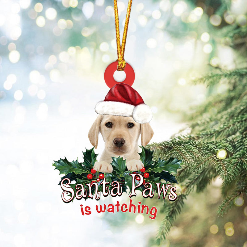 Labrador2 Christmas Car Ornament