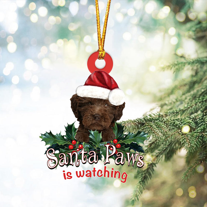 Labradoodle 3 Christmas Car Ornament