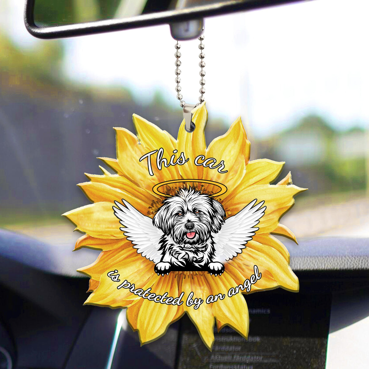 Lhasa Apso1 Car ornament