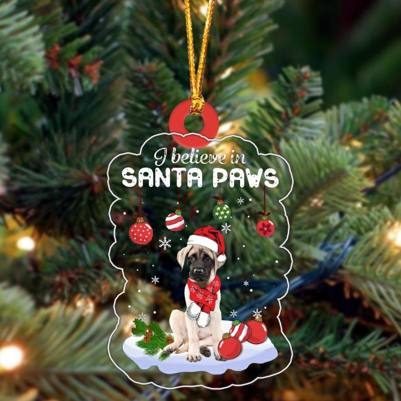 Mastiff-Crewneck Christmas Ornament