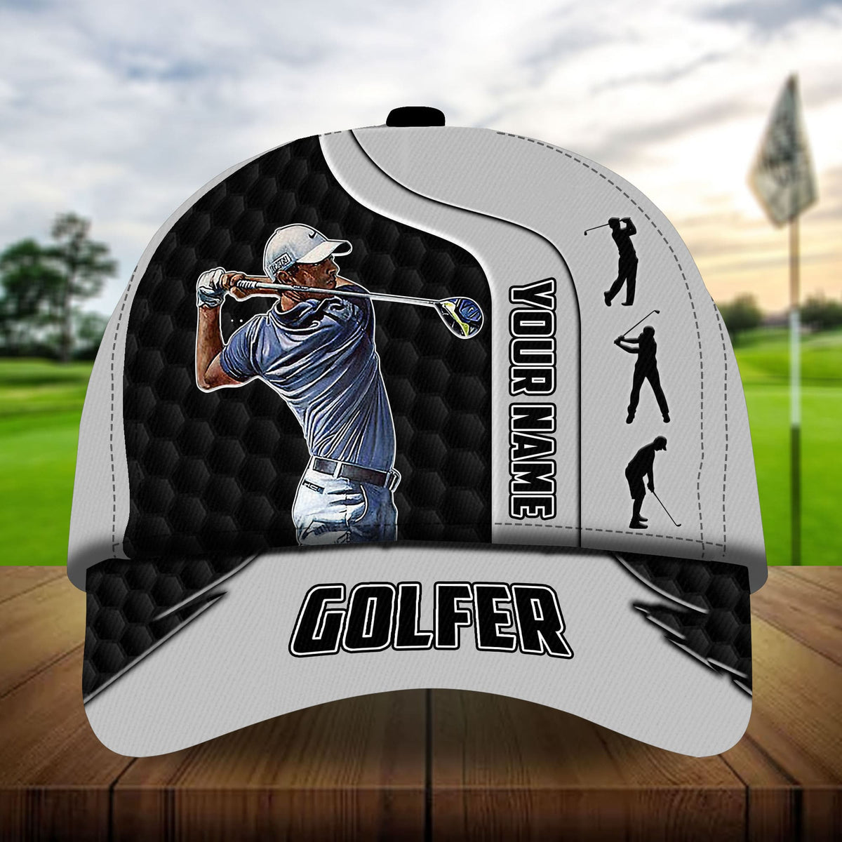 Personalized Golf Hats For Golf Lovers Multicolored