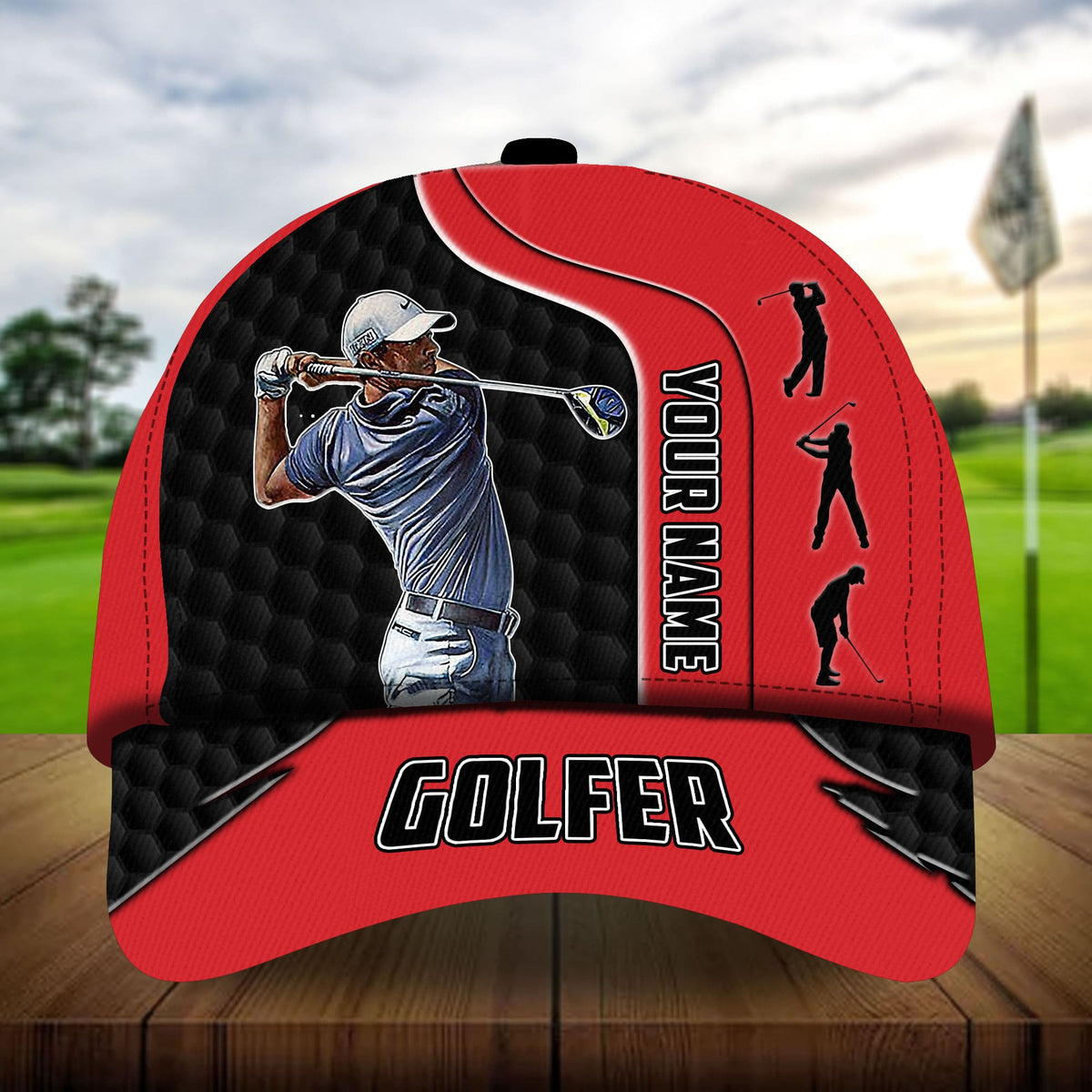 Personalized Golf Hats For Golf Lovers Multicolored
