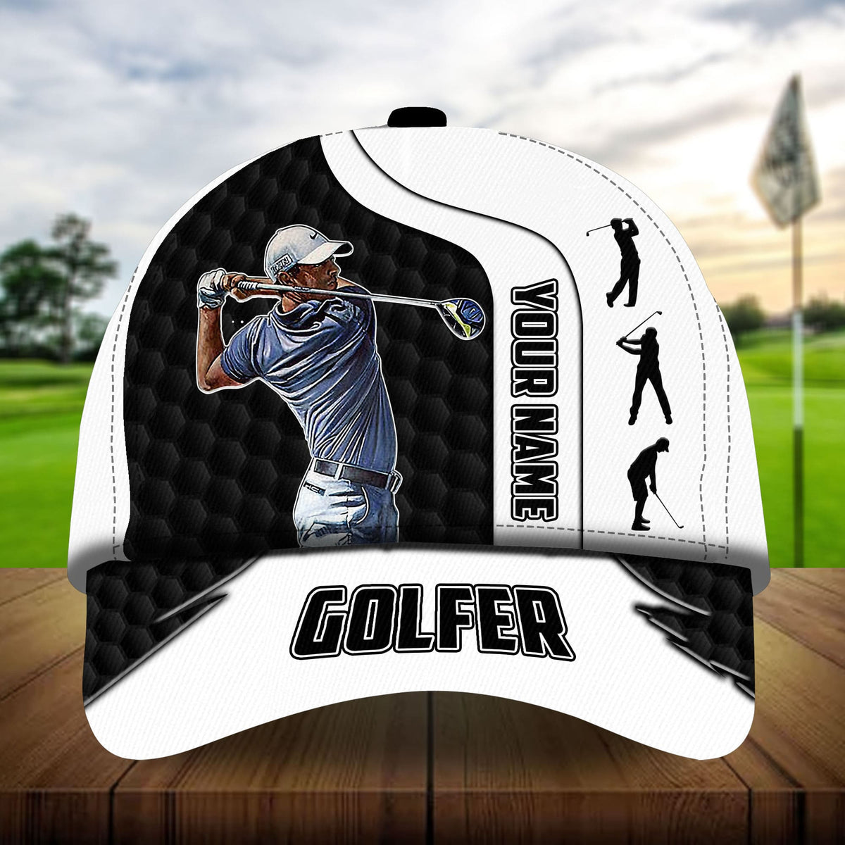 Personalized Golf Hats For Golf Lovers Multicolored