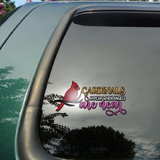 Memorial Cardinal Decal