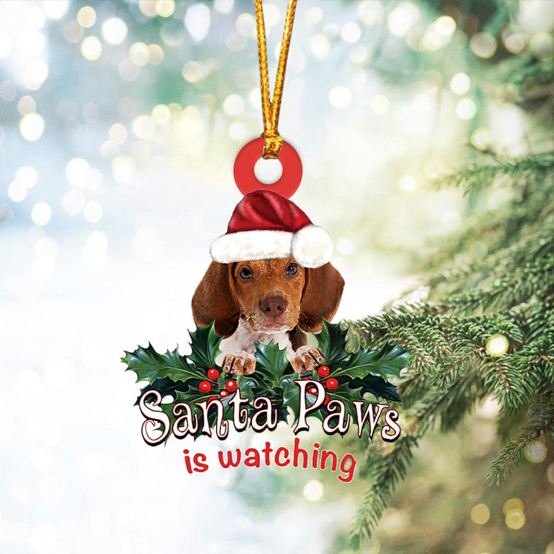 Pocket Beagle Christmas Car Ornament