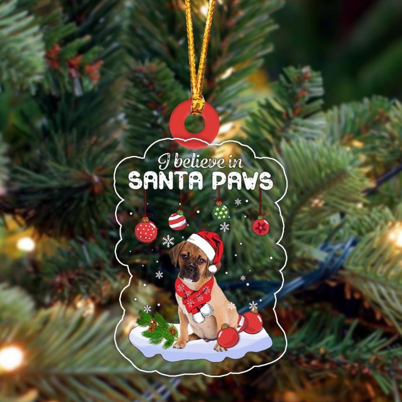 Puggle Dog Christmas Ornament