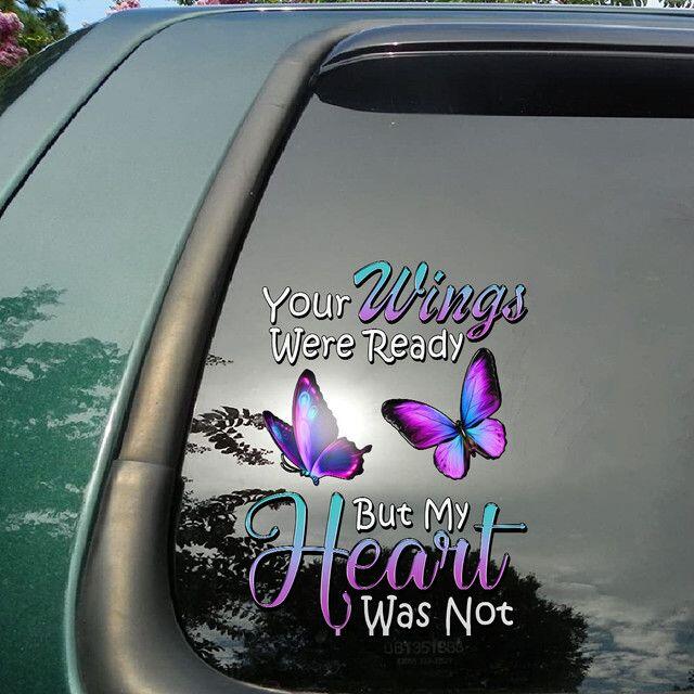 Memorial Butterfly Sticker