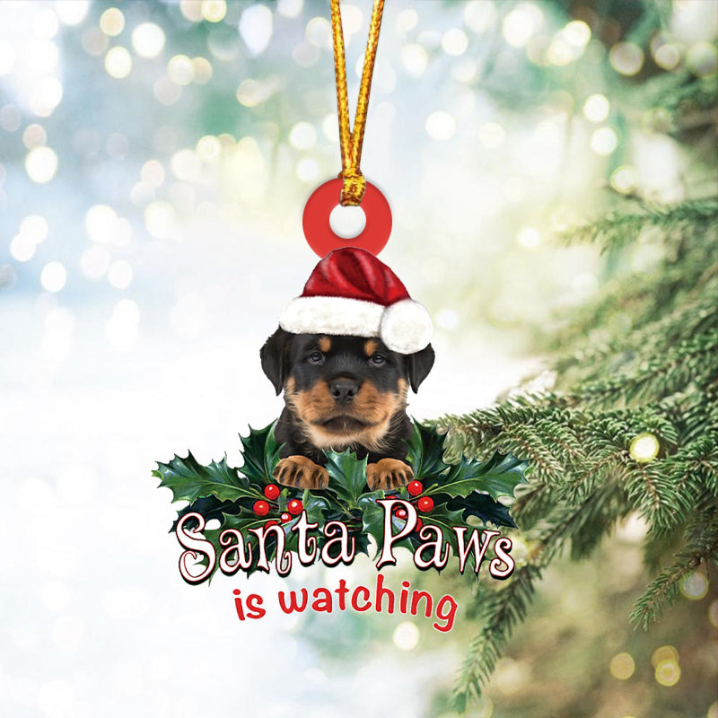 Rottweiler 1 Christmas Car Ornament
