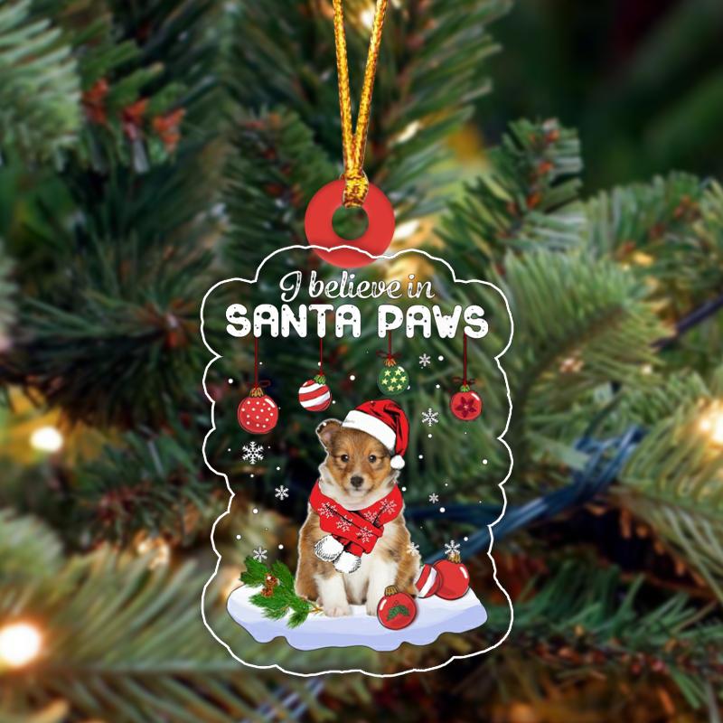 Shetland Sheepdog Christmas Ornament