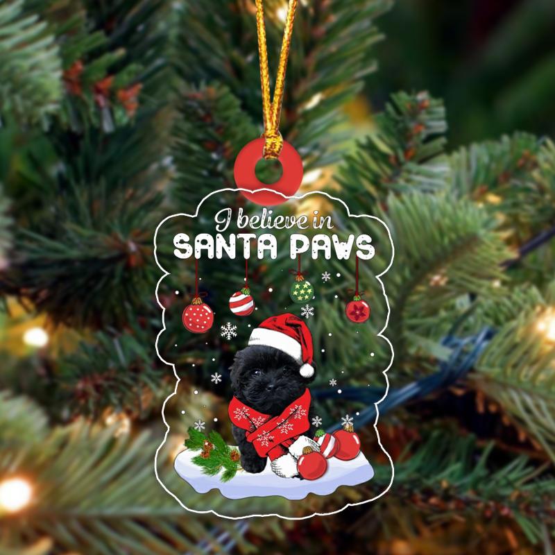 Shoodle Christmas Ornament