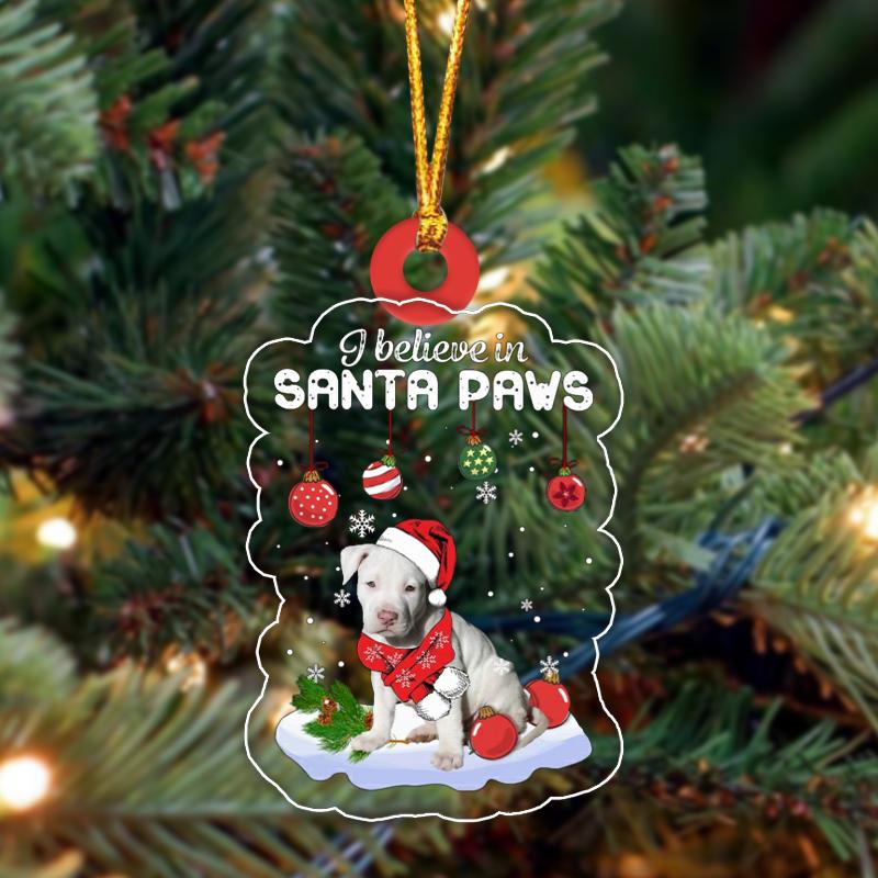 Staffordshire Bull Terrier 2 Christmas Ornament