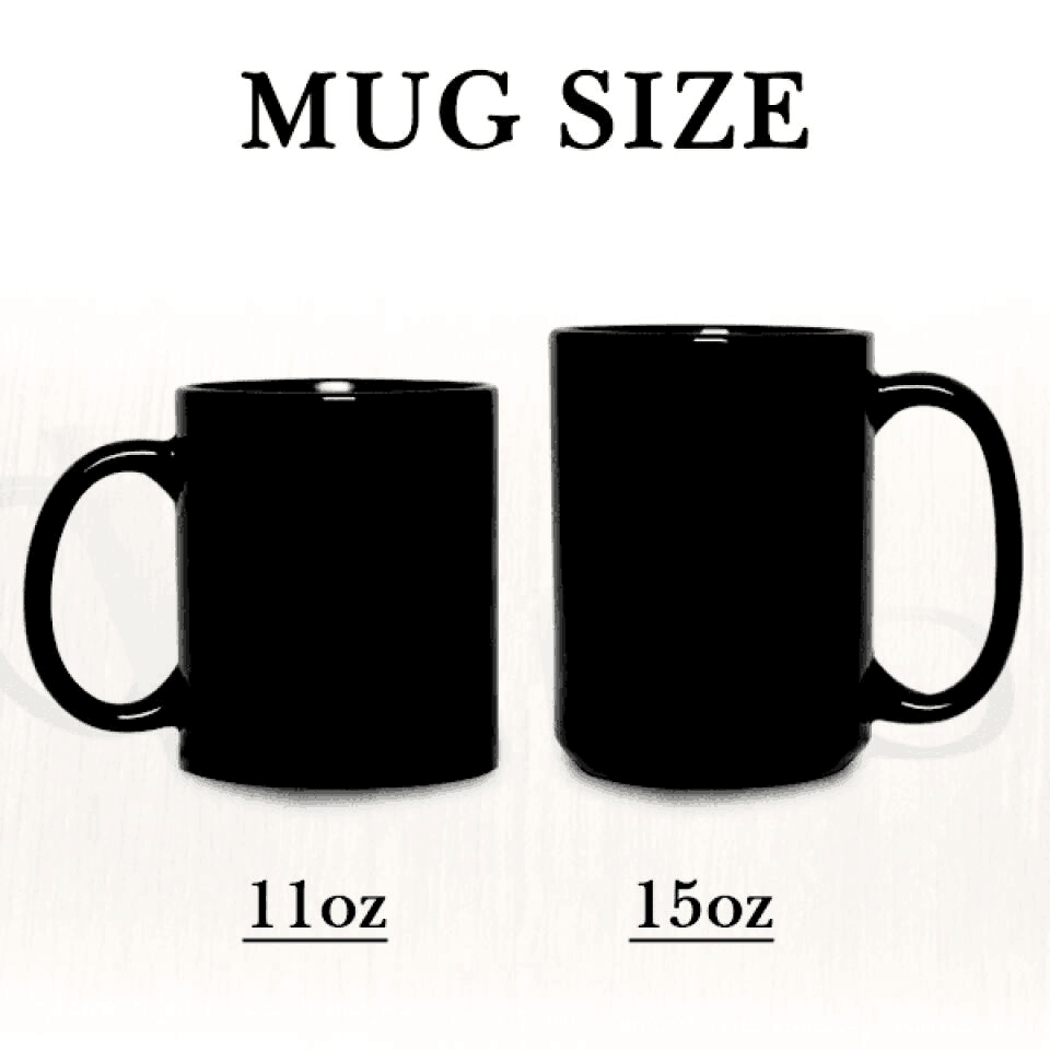 To My Husband In Heaven Till The Day We're Together Again-Personalized Mug