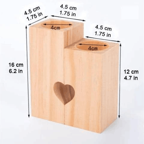 The Best Things in Life are The People We Love -Personalized Candle Holder