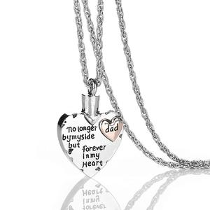 In My Heart Ashes Storage Necklace