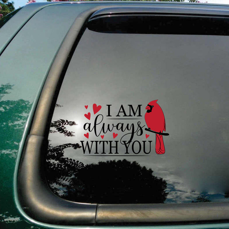 Memorial Cardinal Decal
