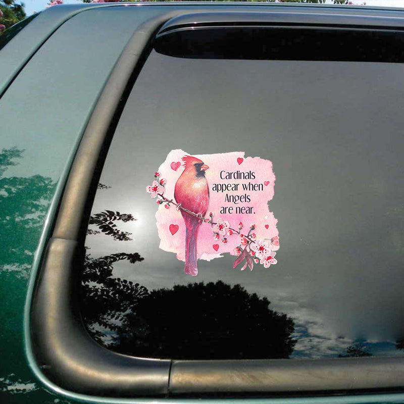 Memorial Cardinal Decal