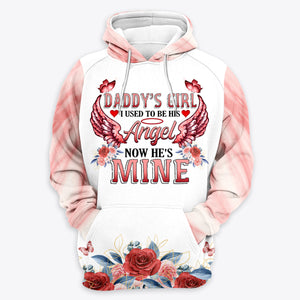 Daddy's Girl - Personalized All Over Print Hoodie