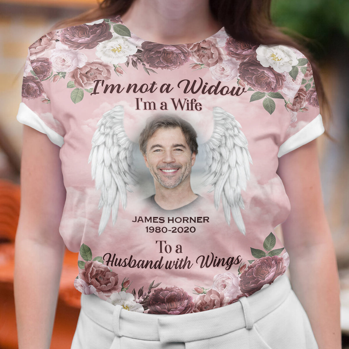 I'm Not A Widow Personalize 3D Unisex Shirt