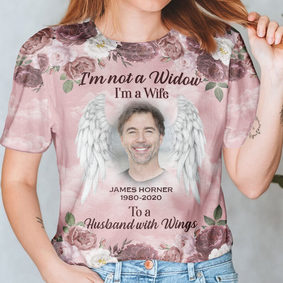 I'm Not A Widow Personalize 3D Unisex Shirt