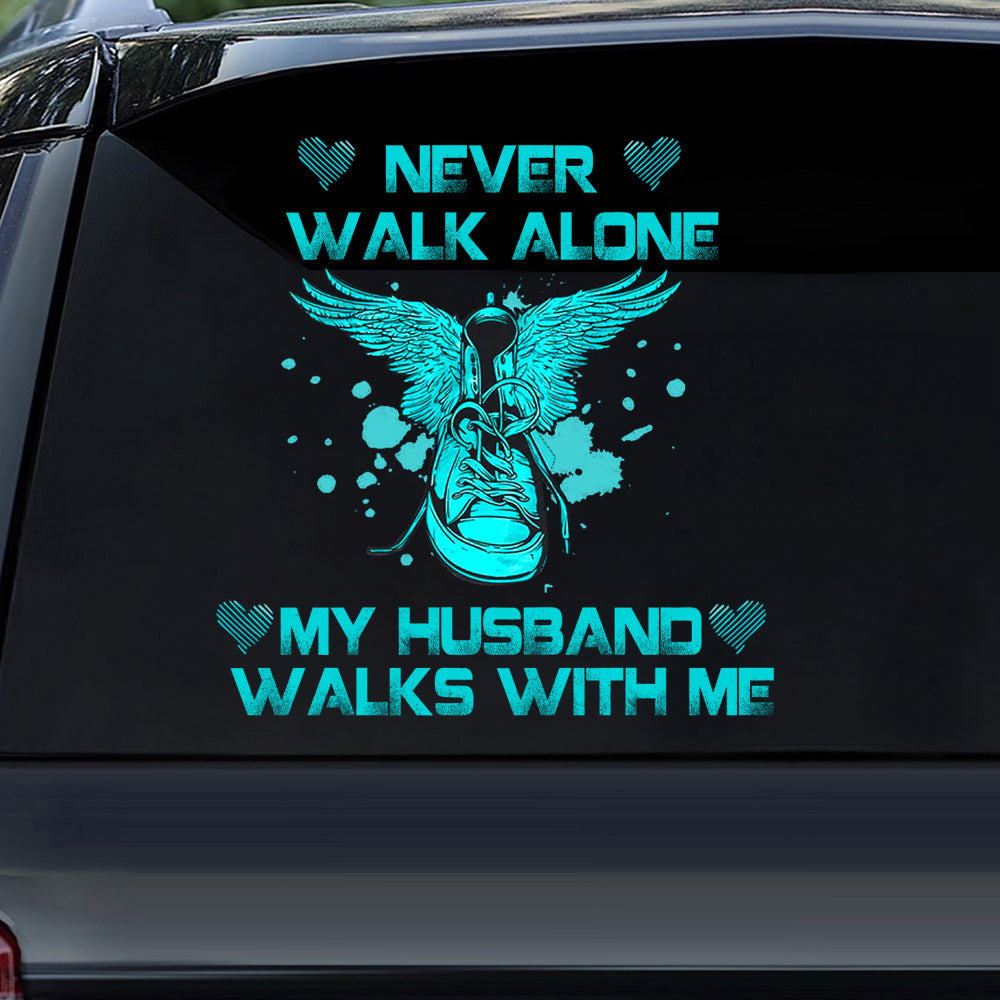 Family Never Walk Alone Memorial Decal