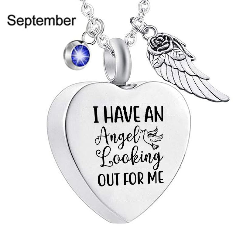I Have An Angel Heart Urn Necklace