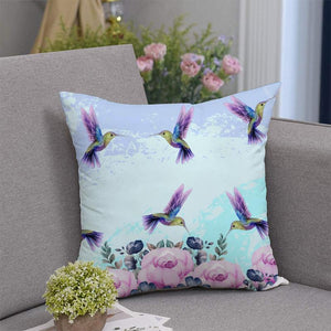 Hummingbird Flying Pillow Case 18*18''
