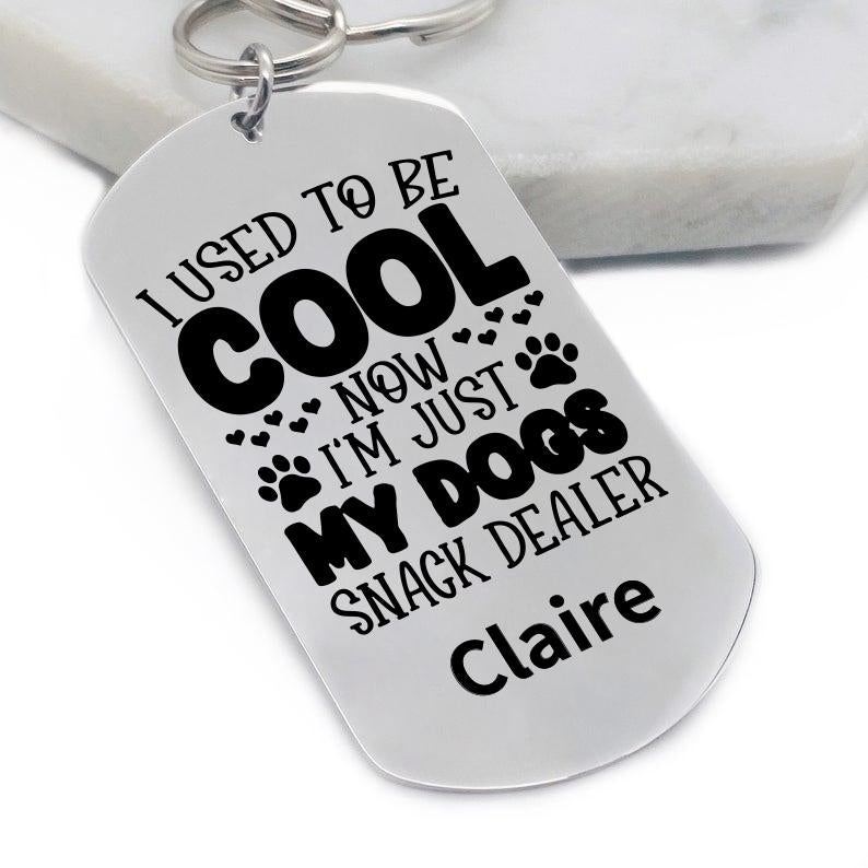 Personalized Engraved Silver Keychain-6