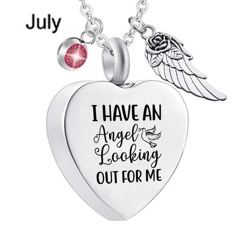 I Have An Angel Heart Urn Necklace