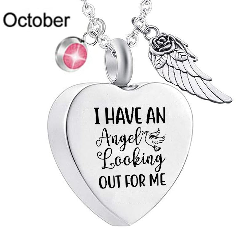I Have An Angel Heart Urn Necklace