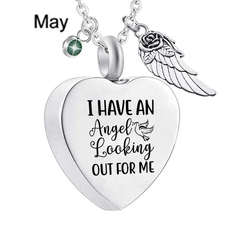 I Have An Angel Heart Urn Necklace