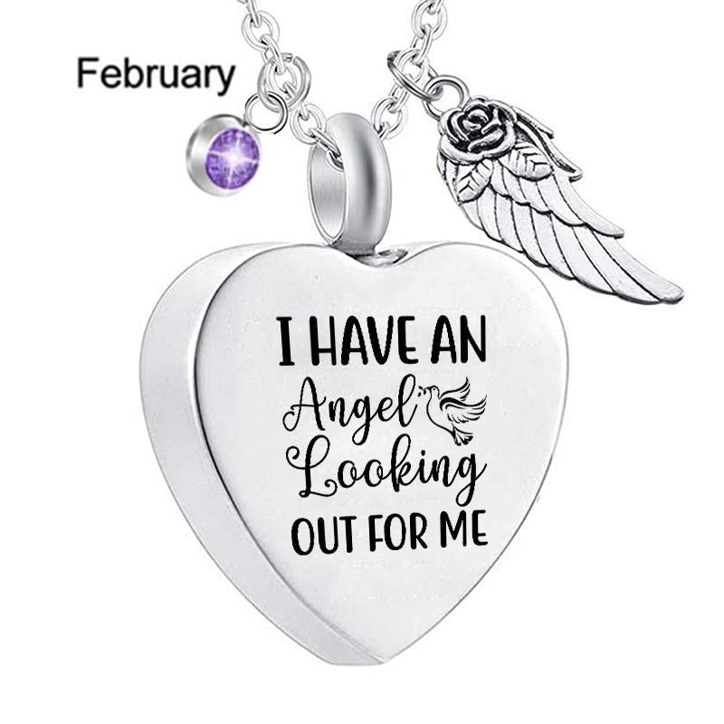 I Have An Angel Heart Urn Necklace