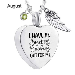 I Have An Angel Heart Urn Necklace