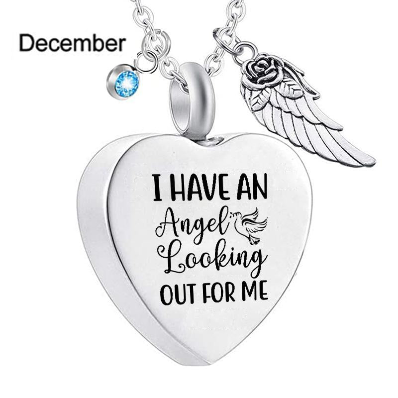 I Have An Angel Heart Urn Necklace