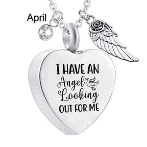 I Have An Angel Heart Urn Necklace