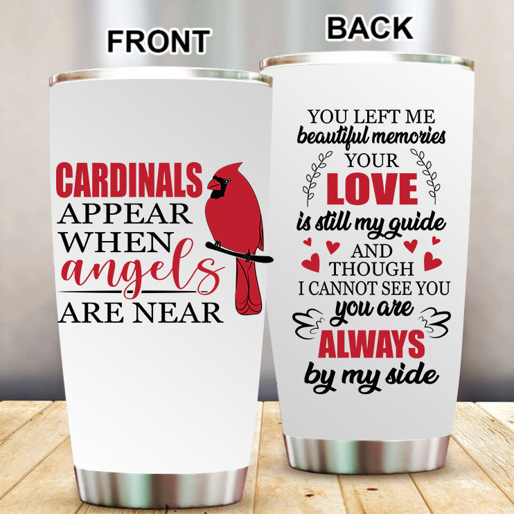 Memorial Cardinal Stainless Steel Tumbler